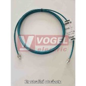 FL CAT5 FLEX CONF/LI/3M kabel CAT5-SF/UTP, 2x2x0,14mm2, stíněný, barva vodní modř RAL 5021, Line (přímý), koncovky RJ45/RJ45 (2744843 3M LI)