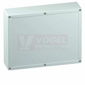 TG PC 3023-9-o  plastová skříňka, š302xd232xv90mm, víko šedé, hladké stěny, IP66/67, IK08, RAL7035, materiál PC