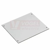 TG MPS-1208 montážní deska z ocelového plechu pro skříňky TG 1208, rozměr 73x91x2,5mm