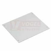 TG MPS-1612 montážní deska z ocelového plechu pro skříňky TG1612, rozměr š113xd131xv2mm
