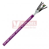 PROFIBUS Unitronic FD P PB HYBRID 1x2x0,64+4x1,5 kabel datový, vysoce flexibilní, bezhalogenový, fialový vnější plášť z PUR, pro energ.řetězy, -40°C po +70°C (2170495)