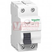 Chránič 1P+N  25A  30mA, typ A, (A9Z01225) 6kA, ID K  Acti9 !!! Svorkami kompatibilní pouze s jističi řady iK60N - ref. A9Kxxxxx !!!