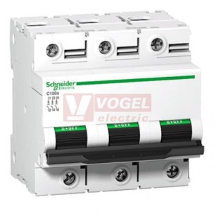 Jistič 3P  63A B C120N (A9N18351) 10kA Acti9