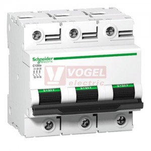 Jistič 3P  63A B C120N (A9N18351) 10kA Acti9