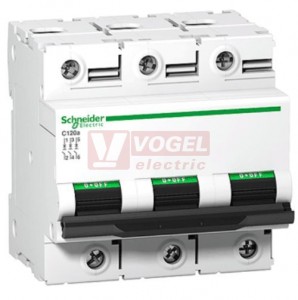 Jistič 3P  80A B C120N (A9N18349) 10kA Acti9