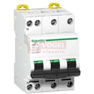 Jistič 3P+N  40A C iDPN N (A9N21601)  6kA Acti9 Clario