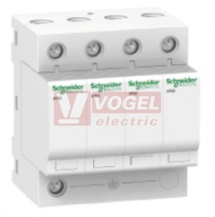 iPRD65r 350V 4P svodič přepětí typ 2+3, 65kA/20kA pro síť TN-C, s dálk.signalizací, max.trvalé prac.napětí 340V (A9L16659)