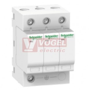 iPRD40r 350V 3P svodič přepětí typ 2+3, 40kA/15kA pro síť TN-C, s dálk.signalizací, max.trvalé prac.napětí 340V (A9L16445)