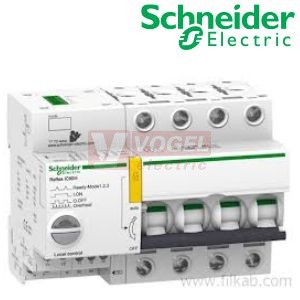 Jistič 4P  40A C iC60N (A9C62440) 20/10kA Acti9 Ti24 REFLEX (dle IEC/EN 60947-2) jistič s jednotkovu Ti24 Reflex pro vzdálený monitoring a ovládání jističe k bráně Smartlink SI B