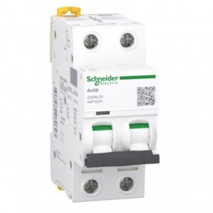 Jistič 2P  20A D iC60N (A9F75220)  6kA Acti9, jednoduchá zdířková svorka, verze pro export