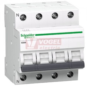 Jistič 3P+N  16A C iK60N (A9K02716)  6kA Acti9