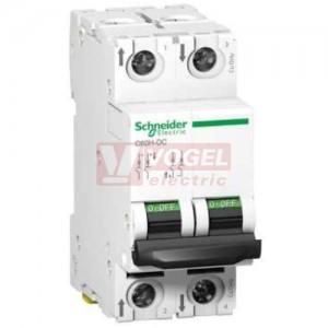 Jistič 2P/DC  50A C C60H-DC (A9N61538)  6kA 500VDC Acti9
