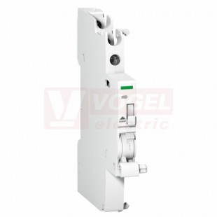 A9A26855 Pomocný kontakt iOF zap/vyp, 240-415V AC 24-130V DC pro iC60, iID (propojovací lišta na spodních svorkách) (VÝROBA UKONČENA)