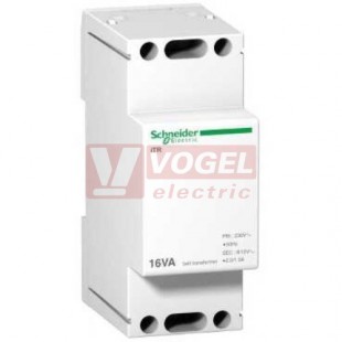 A9A15213 Zvonkový transformátor TR 4VA 230V/8-12V, vel. 2 moduly DIN