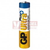 Baterie  1,50 V LR03 mikro alkalická, GP Ultra+ Alkaline,  blistr/2ks (vel.AAA)
