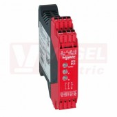 XPSBCE3710C Preventa - bezpečnostní modul, 230VAC, kat.III C, 2NO+1NC, obouruční ovládání (C=pružinové svorky)