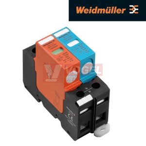VPU I 1+1 R 280V/12,5KA kombinovaný svodič bleskových proudů a přepětí typ 1+2, 12,5kA/50kA pro síť TN-C-S s dálk.signalizací, max.trvalé prac.napětí 280V (1352270000)