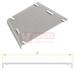 Víko redukce pravé PRKPP500/400 tl.1,5mm (105250)