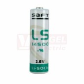 Baterie  3,60 V AA LS14500STD 2600mAh LITHIUM SAFT (bez vývodů)(14,4x50,3mm)