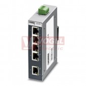 FL SWITCH SFNB 5TX přepínač Ethernet, 5 portů TP-RJ45, automatická detekce přenosové rychlosti 10 nebo 100 MBit/s (RJ45), funkce Autocrossing (2891001)
