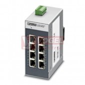 FL SWITCH SFNB 8TX přepínač Ethernet, 8 portů TP-RJ45, automatická detekce přenosové rychlosti 10 nebo 100 MBit/s (RJ45), funkce Autocrossing (2891002)