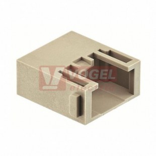 09140014623 Han modul, Han RJ45 module, pro patch kabel a RJ-I, V, 1modul, polykarbonát (PC), RAL 7032