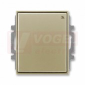 3299E-A23108 33 Spínač s krátkocestným ovladačem, s přijímačem RF signálu, 868 MHz; šampaňská - Element, Time (Arbo)