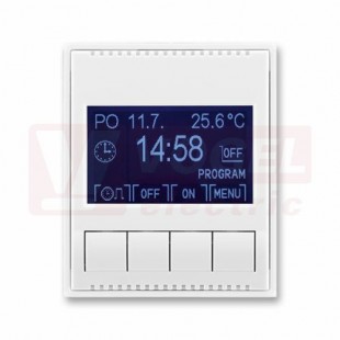 3292E-A20301 03 Hodiny spínací programovatelné (ovládací jednotka); bílá/bílá - Element, Time (Arbo)