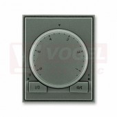 3292E-A10101 34 Termostat univerzální s otočným nastavením teploty (ovl. jednotka); antracitová - Element, Time (Arbo)