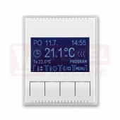 3292E-A10301 01 Termostat univerzální programovatelný (ovládací jednotka); bílá/ledová bílá - Element, Time (Arbo)