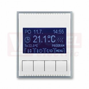 3292E-A10301 04 Termostat univerzální programovatelný (ovládací jednotka); bílá/ledová šedá - Element