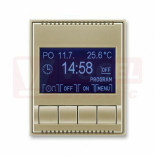 3292E-A20301 33 Hodiny spínací programovatelné (ovládací jednotka); šampaňská - Element, Time (Arbo)