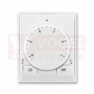 3292E-A10101 03 Termostat univerzální s otočným nastavením teploty (ovl. jednotka); bílá/bílá - Element, Time (Arbo)