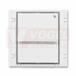 3299E-A21908 04 Vysílač RF signálu dvojtlačítkový, nástěnný, 868 MHz; bílá/ledová šedá - Element