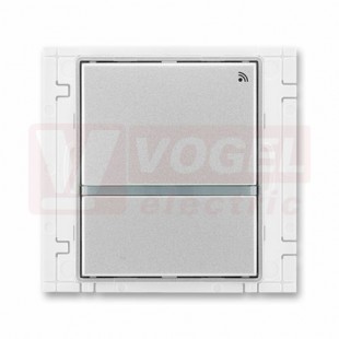 3299E-A21908 08 Vysílač RF signálu dvojtlačítkový, nástěnný, 868 MHz; titanová - Element, Time (Arbo)