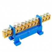 N12 můstek rozbočovací MO  12x16mm2 230V/63A, IP00, montáž na DIN lištu (7)