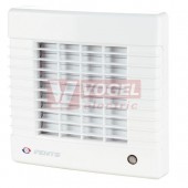 100 MAQ ventilátor axiální typ MA, tichý chod, automatická žaluzie, 230VAC, 88m3/h, 2250 ot/min,  28dBA, IP24, potrubí 100mm, šv 166mm, v=166mm (9040)