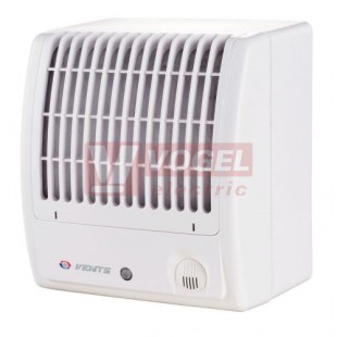 Ventilátor VENTS 100 CF - radiální, 230VAC/16W, zpětná klapka, montáž na omítku, 36dB, IP24, bílý, 98m3/h