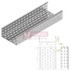 Žlab perf šxv 150x100 KCP150H100/3 N , tl. 1,5mm (110815)