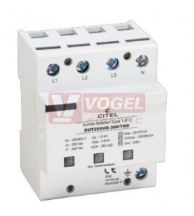 DUT250VG-300/TNS svodič přepětí TNS/řazení 4+0 (3597)