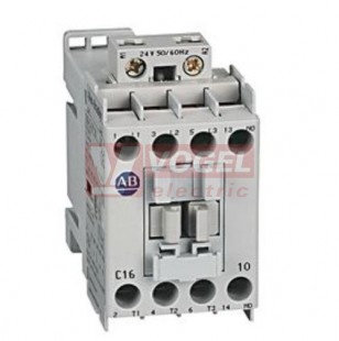 100-C16KF10 stykač výkonový 3P/16A (7,5kW/400V), cívka 230VAC, pom.kontakt 1xNO