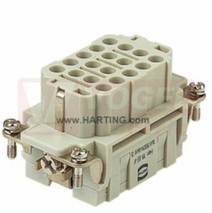 09320183101 Han EE konektor 18pin, Z, 16A/500V, vel.10B, č.1-18, Crimp., 0,14-4mm2