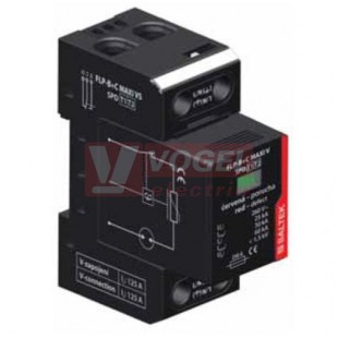 FLP-B+C MAXI V/1 Svodič bleskových proudů a přepětí, typ 1+2, vhodný pro systémy TN-C,  I10/350=25kA