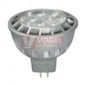 Žárovka LED GU5,3 12V  7W MR16, 4000K,  CRI 83, vyzař. úhel 36° (312.055.99.0)