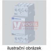 Stykač inst. 25A 3/1  24V AC/DC   RSI-25-31-X024 Instalační stykač Ith 25 A, Uc AC/DC 24 V, 3x zapínací kontakt, 1x rozpínací kontakt (43118)