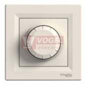 EPH6400123 Stmívač otočný RL 600VA, ř.6, krémová (zkratová ochrana pojistka F6,3mm 3A/250V)