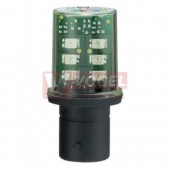 Žárovka LED Ba15d  120V/ DL1BDG3 zelená
