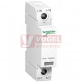 iPRD8 350V 1P svodič přepětí typ 2+3, 8kA/2,5kA pro síť TT/TN, max.trvalé prac.napětí 350V (A9L08100)