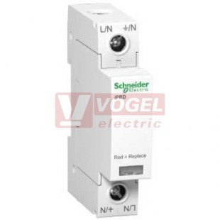 iPRD40r 350V 1P svodič přepětí typ 2+3, 40kA/15kA pro síť TT/TN, s dálk.signalizací, max.trvalé prac.napětí 350V (A9L40101)