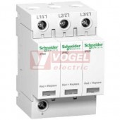 iPRD40 350V 3P svodič přepětí typ 2+3, 40kA/15kA pro síť TN-C, max.trvalé prac.napětí 350V (A9L40300)